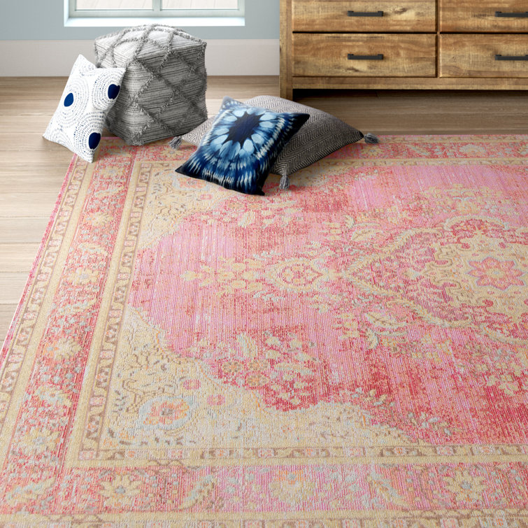 Mistana™ Dex Oriental Pink Area Rug & Reviews Wayfair